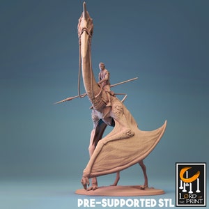 Quetzacoaltus -Lord of the Print - ideal for Dungeons and Dragons and other Tabletop RPGs/D&D/ Wargaming
