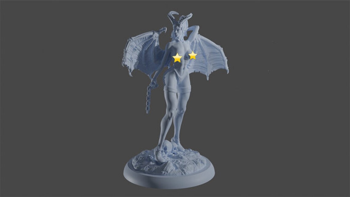 Lilith NSFW Ideal for Dungeons and Dragons and Other - Etsy UK