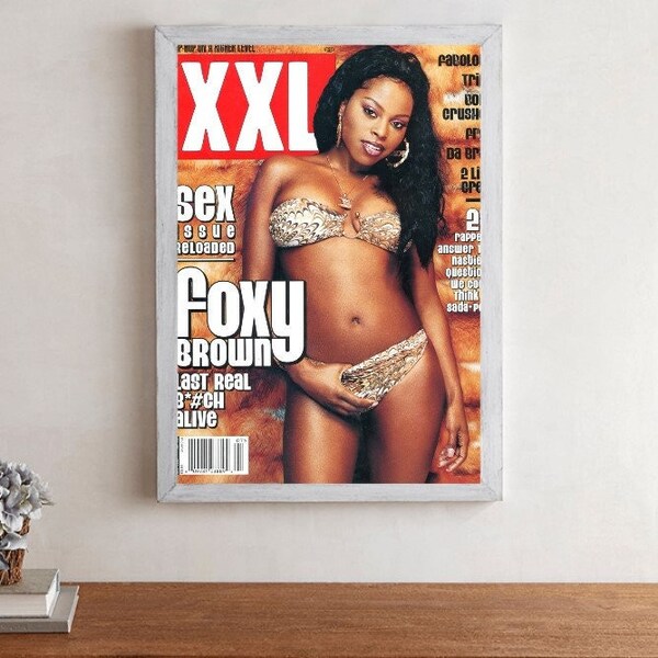 Foxy Brown Poster Wall Art