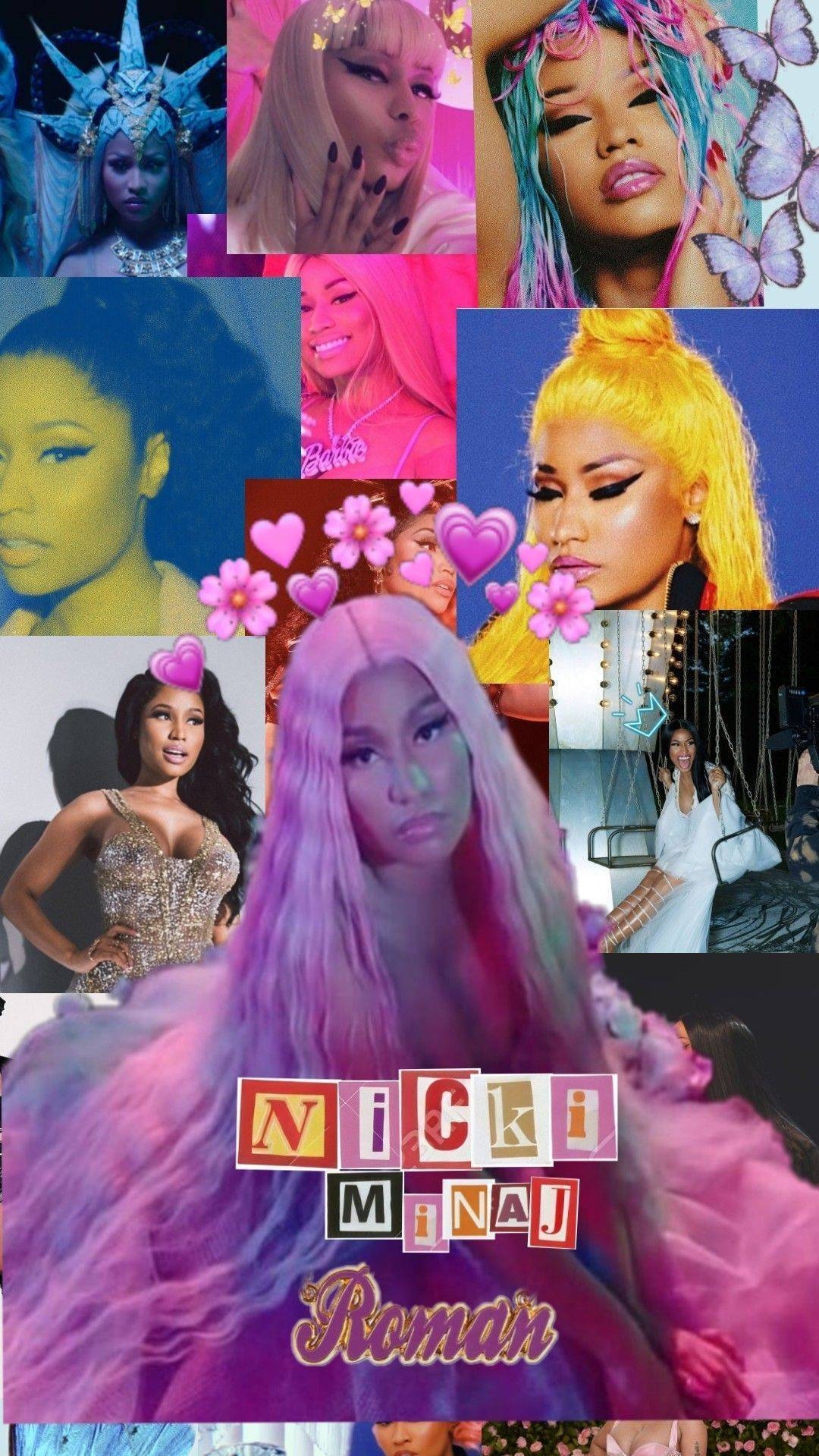 Nicki Minaj Poster Wallpaper Collage - Etsy