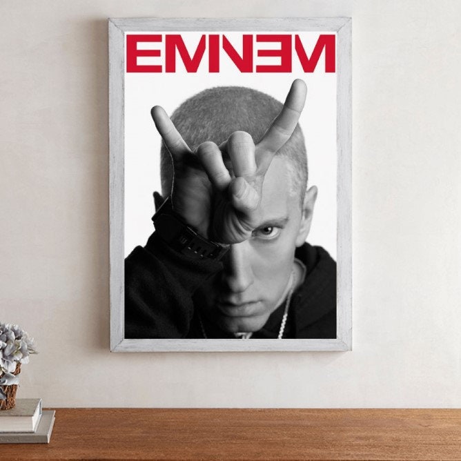 Eminem Poster Wall Art - Etsy