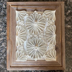 Window of Words Wooden Frame Sculpture - Book Art - Book Page Wall Art ...