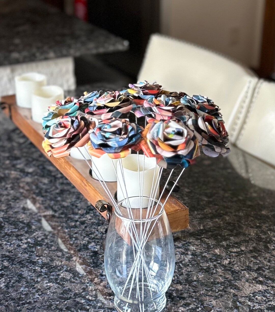 12 Disney Incredibles Book Page Paper Roses - Book Art - Paper Flowers ...