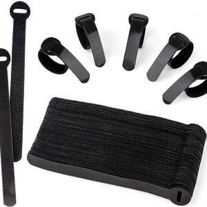 Pack de 3 clips de câble de support de câble, pour cordon d'alimentation,  gestion des câbles de bureau, organisateur de bureau, pince de câble,  fixation de câble, organisateur de câble (noir)