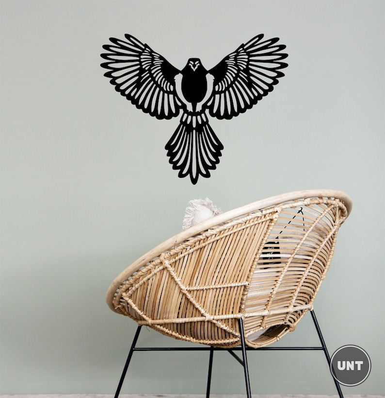 Falcon Wall Decor Wooden Hawk Wall Decoration Wall Art Etsy