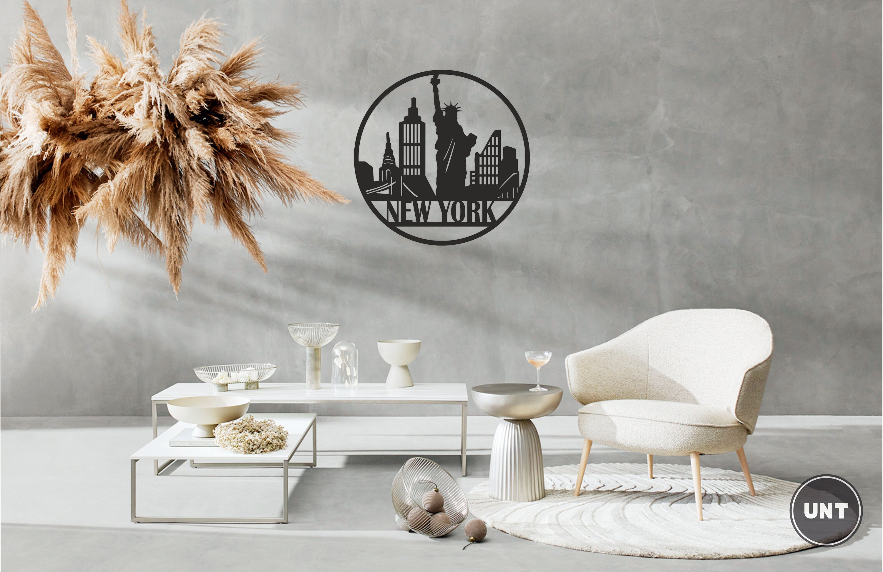 New York Wall Decoration Wood NYC Black Wall Decor Wall Art Etsy