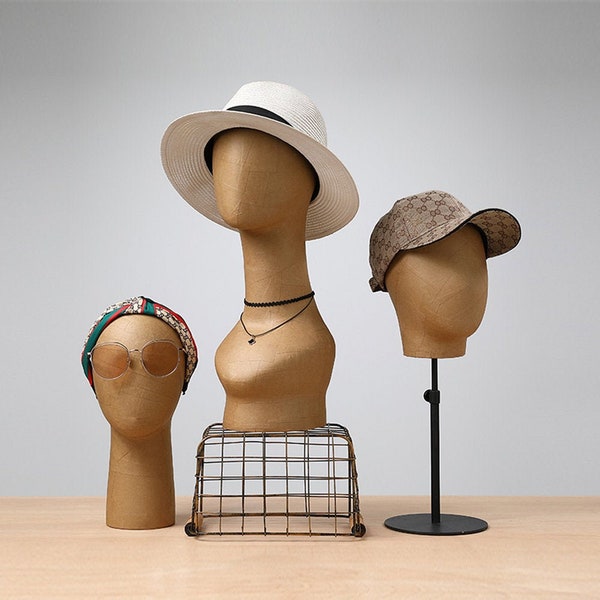 Hat Display Head Etsy