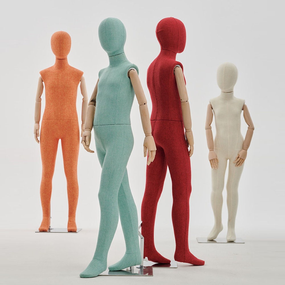 Luxury Colorful Kid Torso Mannequin Full Bodyfiberglass Child Etsy