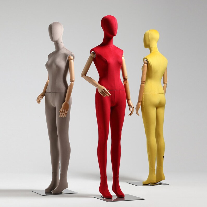 Female Mannequin Standing Pose, Realistic Figure And Shape, Made Female Mannequin Standing Pose, Realistic Figure And Shape, Made