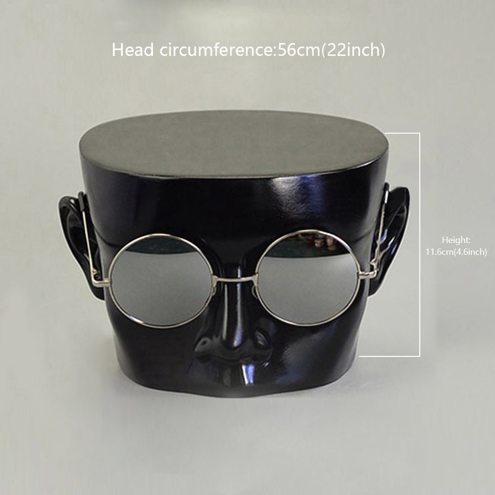 Realistic Male Display Heads, Male Mannequin Head Forms, Sunglass Displays,  Display Fashion Forms