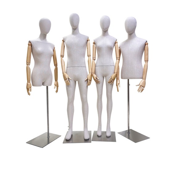 Sitting Male Mannequin Full Body, Fiberglass Dress Form Dummy Torso, Glossy  Manikin Display with Head & Base, Man Model Mannequins for Sale ( Color 