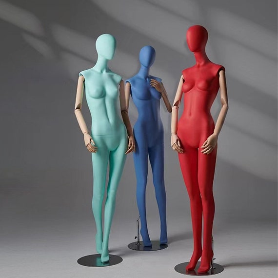 Luxury Store Window Adult Female Mannequin Full Body,colorful Fiberglass  Display Mannequin Torso,clothing Display Dress Form Clothes Rack 