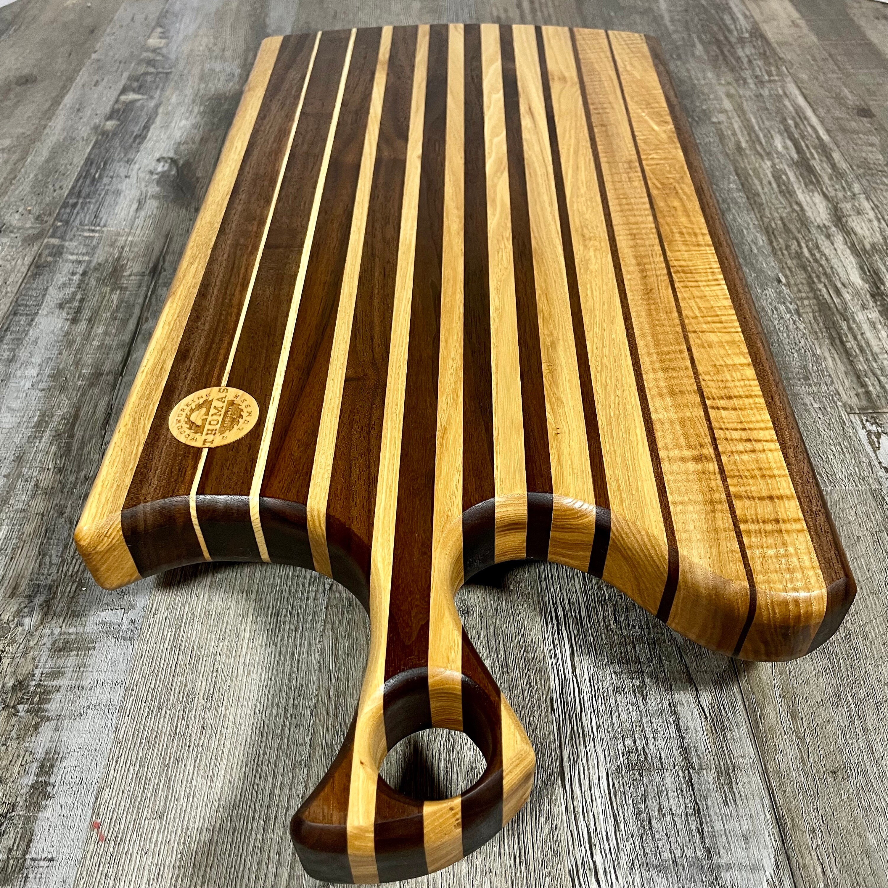 Gradient Hardwood Cutting Board
