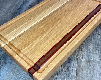 Reversible &quot;Pro Chef Series&quot; Hardwood Cutting Board - (Large)