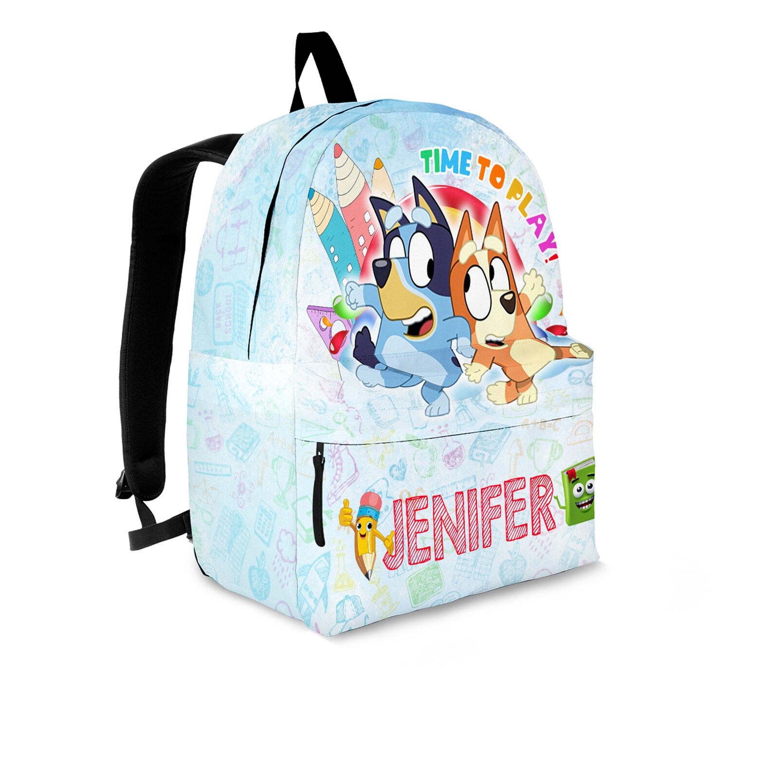 Personalized Bluey BackpackPersonalized Back to School Etsy