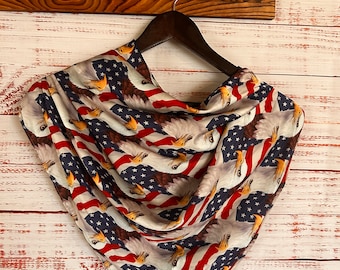 Wildrag - The Patriot wildrag - bandana - neckerchief - square scarf