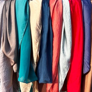 Pañuelo de satén de estilo vaquero, estilo ranchero, ligero, de color liso, para el cuello, estilo rodeo, estilo campestre