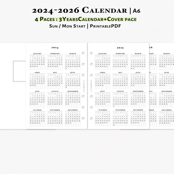 2025 2026 Calendar Etsy