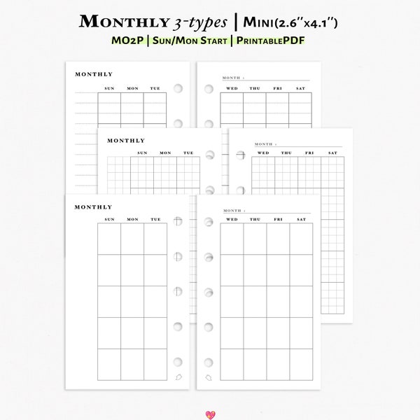 Filofax Printables - Etsy