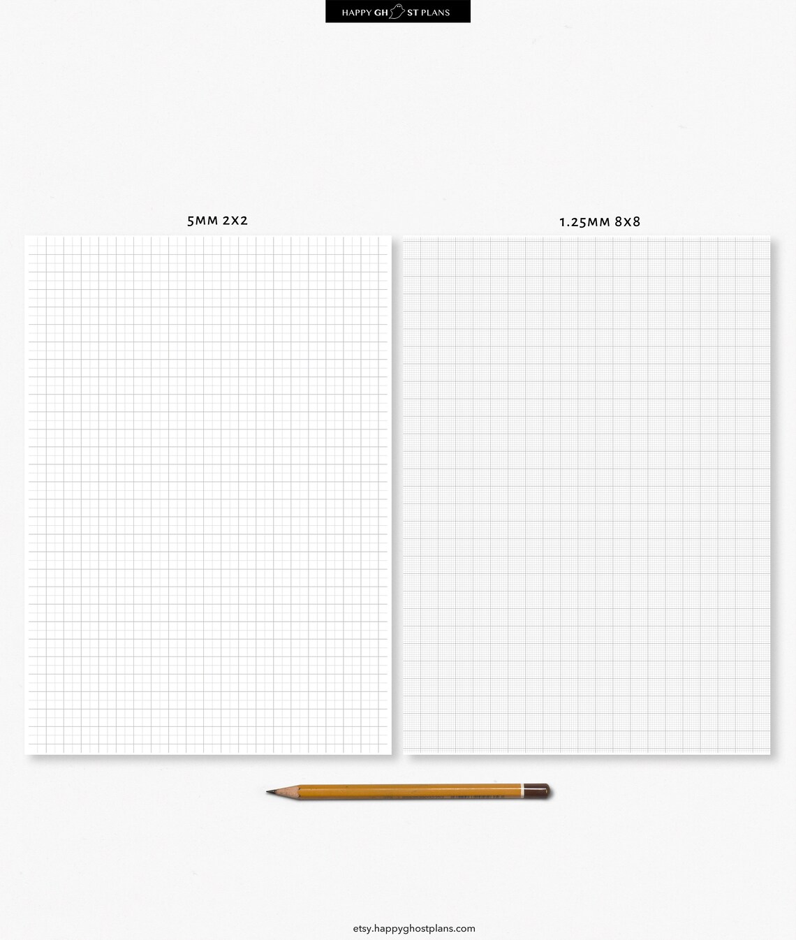 Square Grid and Dot Grid Printable PDF A4 Letter Paper - Etsy