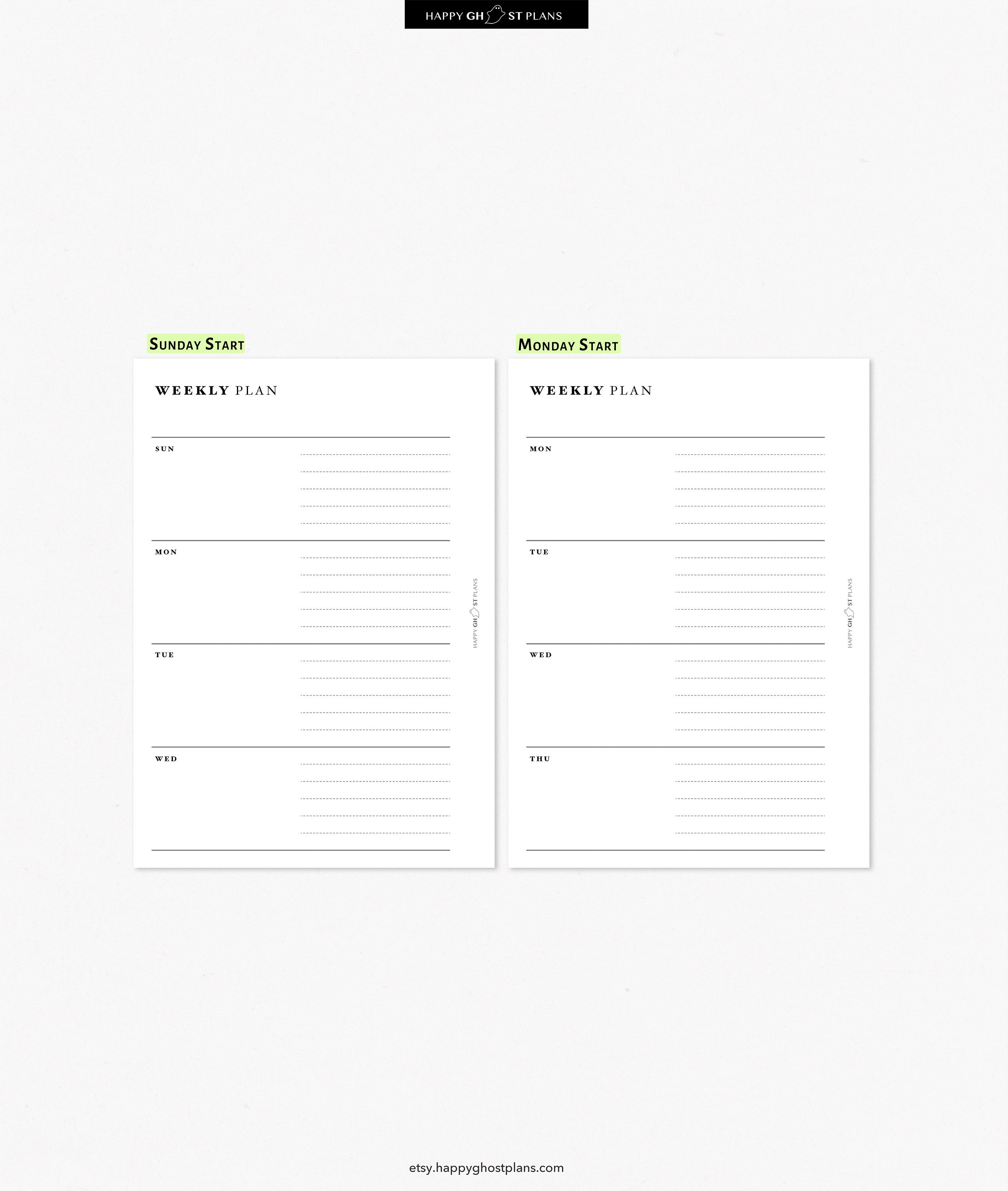 Inspiration Planner Pages