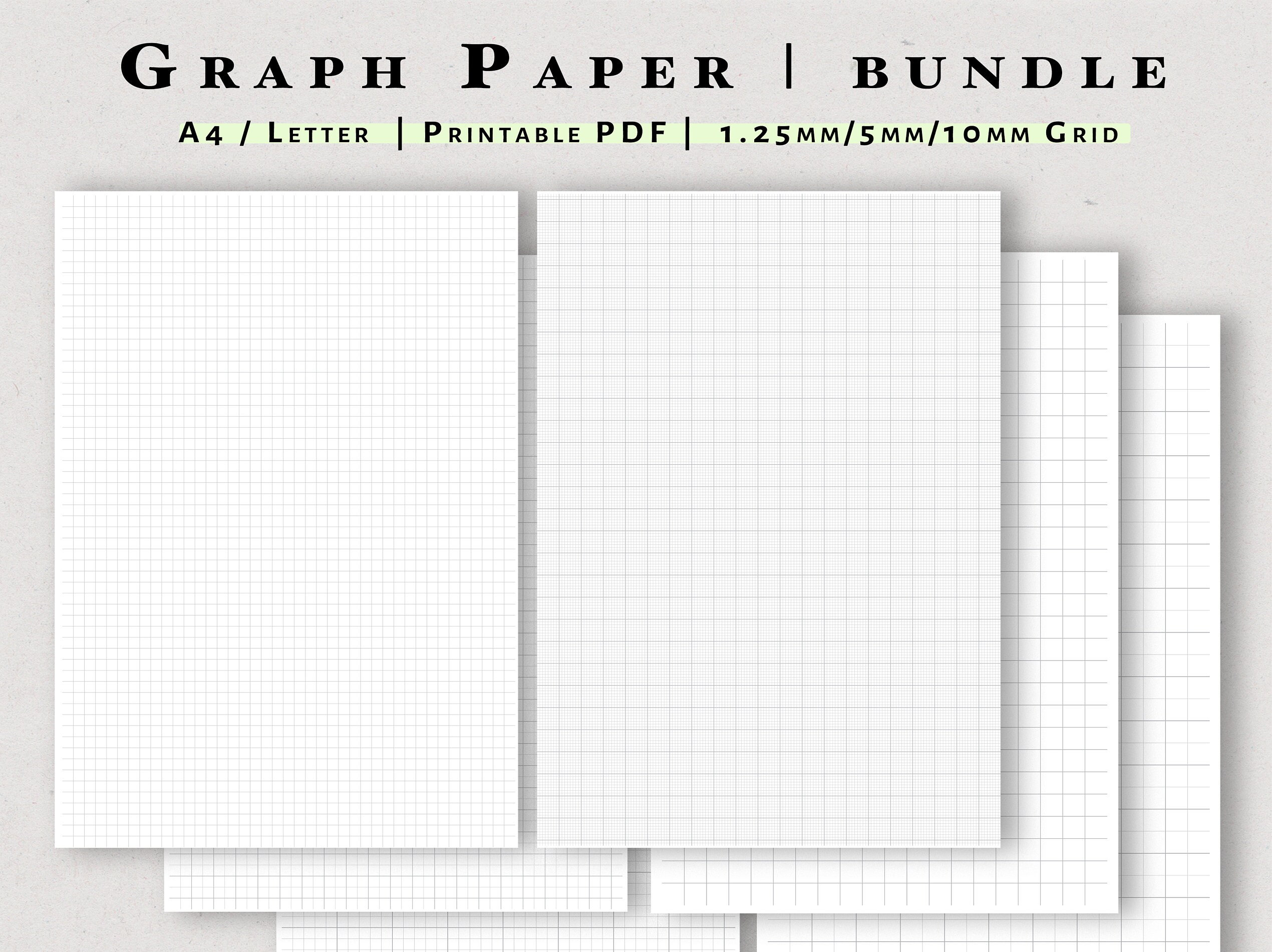 academic planner 5mm 10mm notes Including 5 colors. Graph paper ...