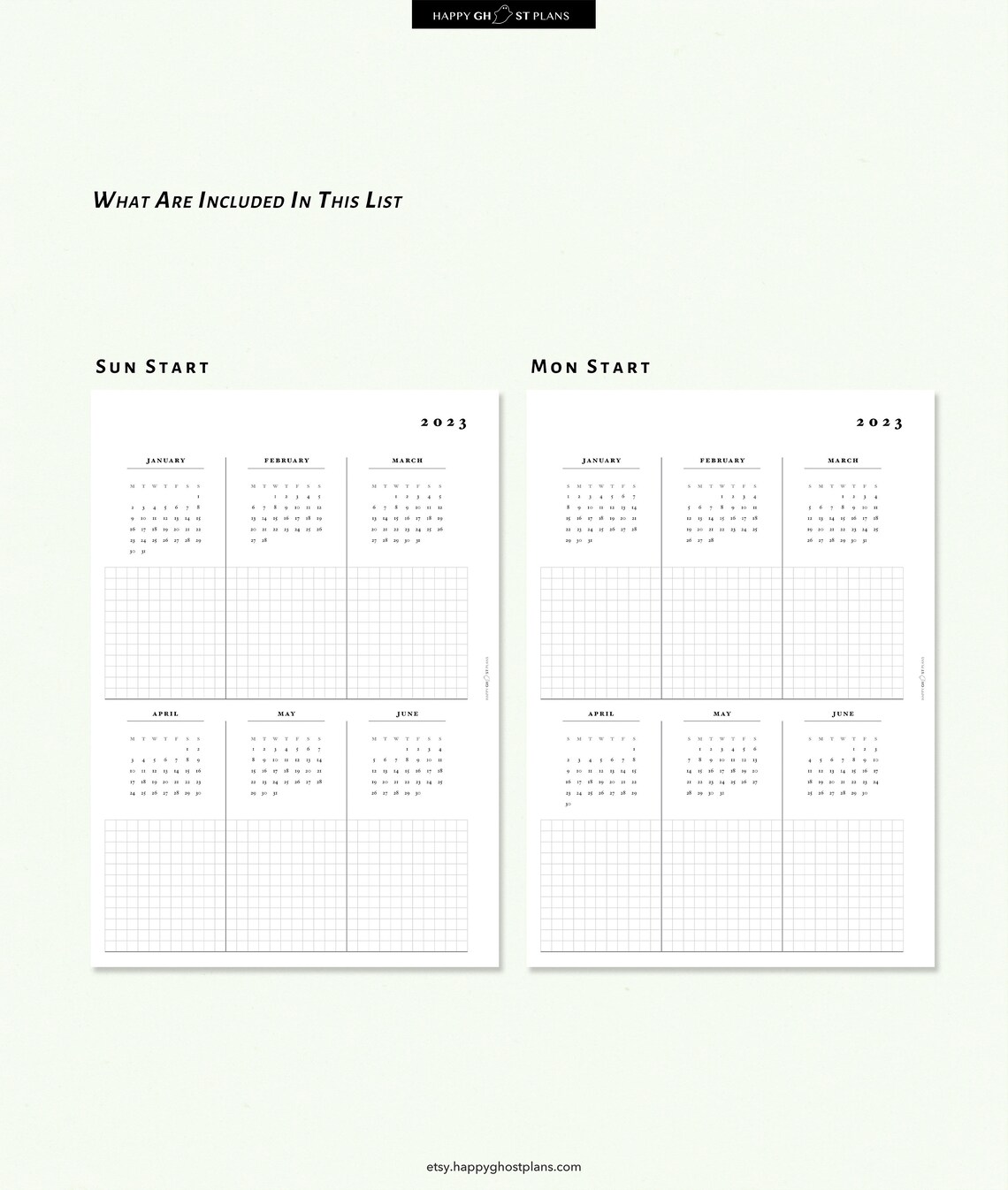 2022 2023 Future Log Printable A4 US Letter Size 2022 Etsy Australia