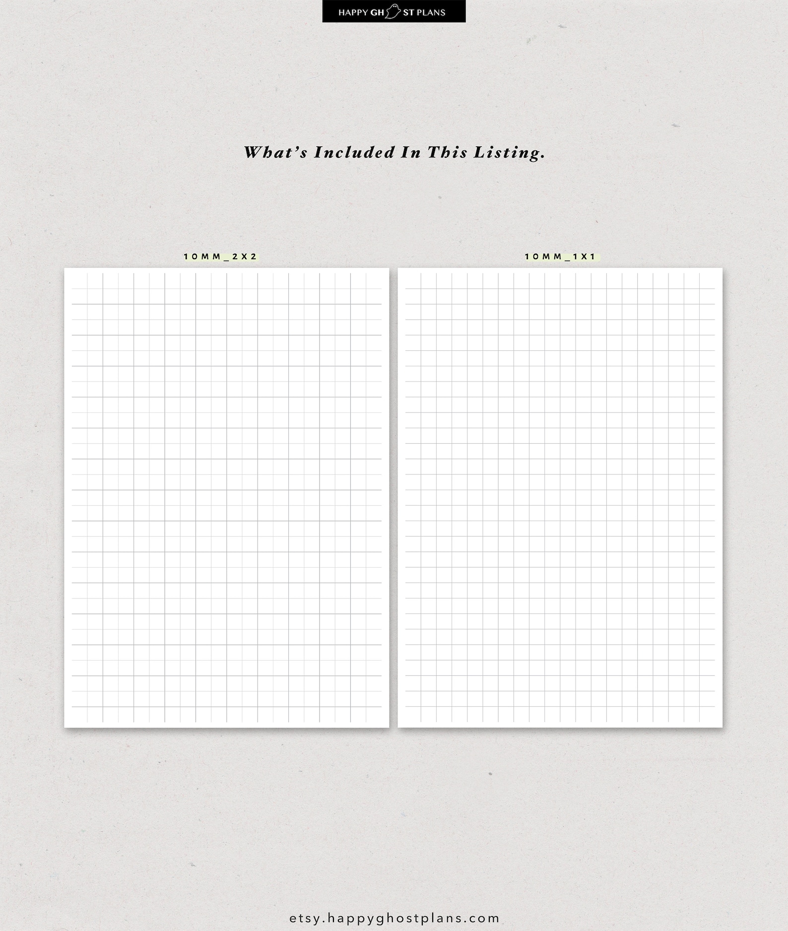 A4 US Letter Graph Paper PDF Printable 10mm 5mm 1.25mm Etsy UK