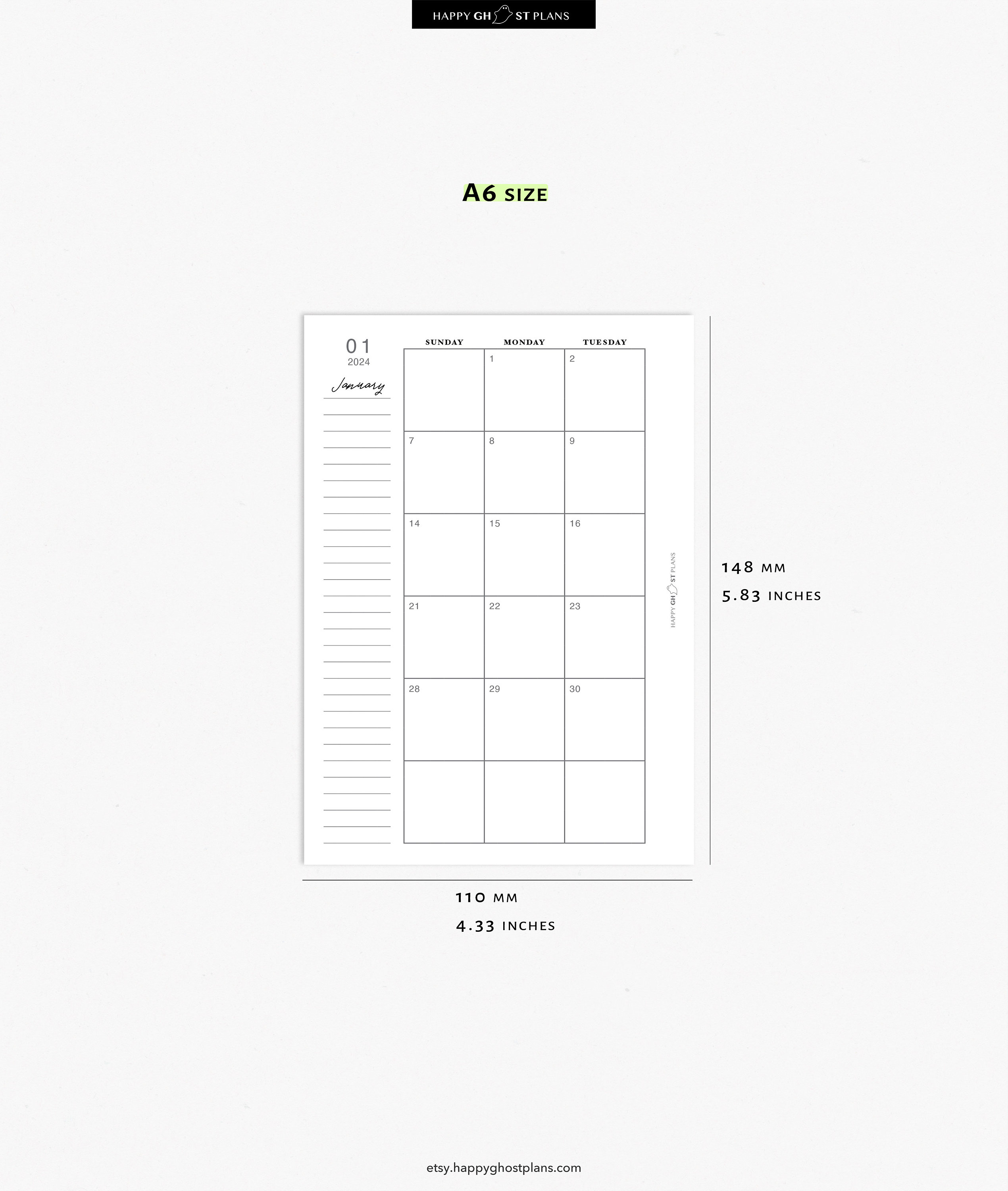 Daily Motor Planner Pages