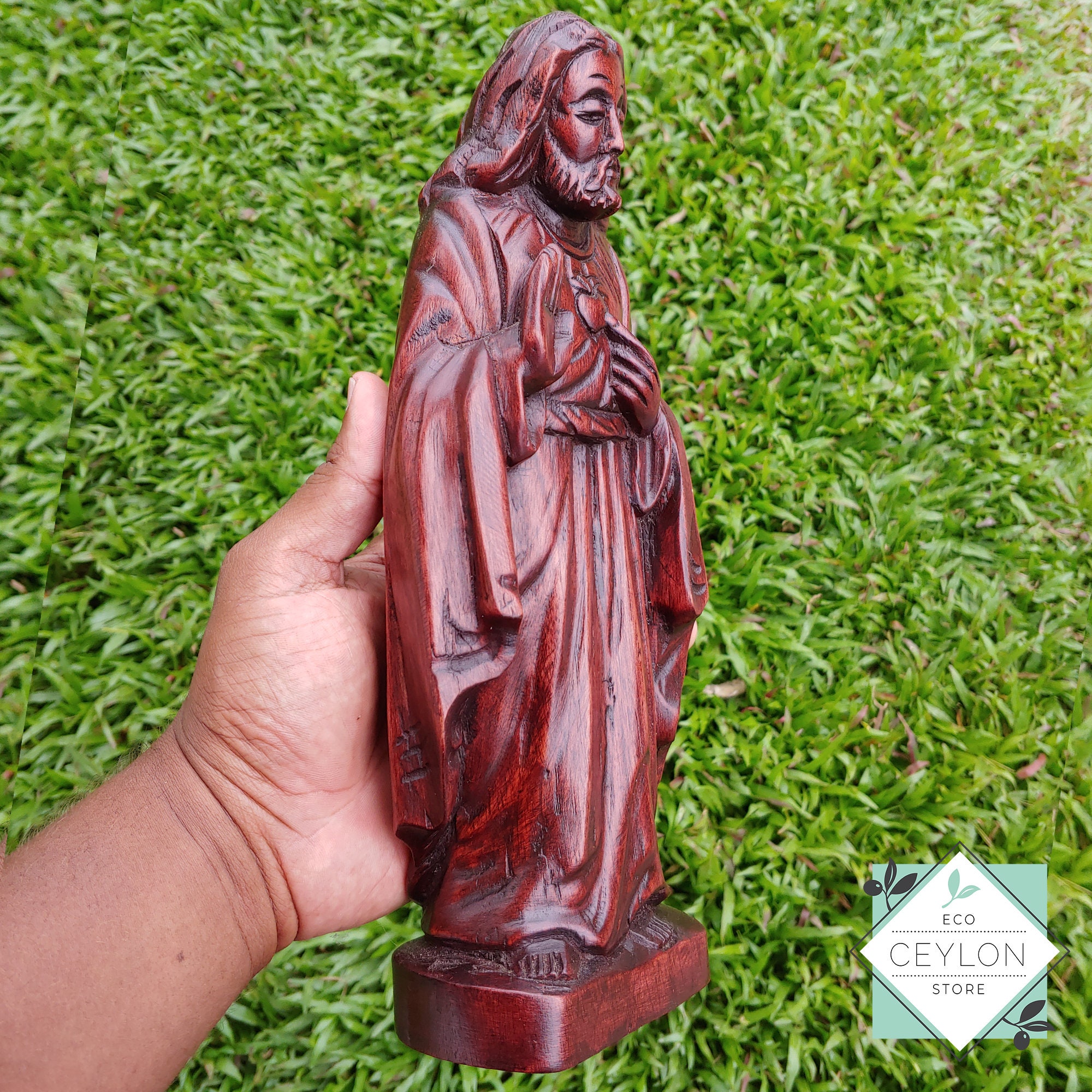 Wooden Jesus Statue, Lord Jesus Statue, Jesus Carving, Jesus Art