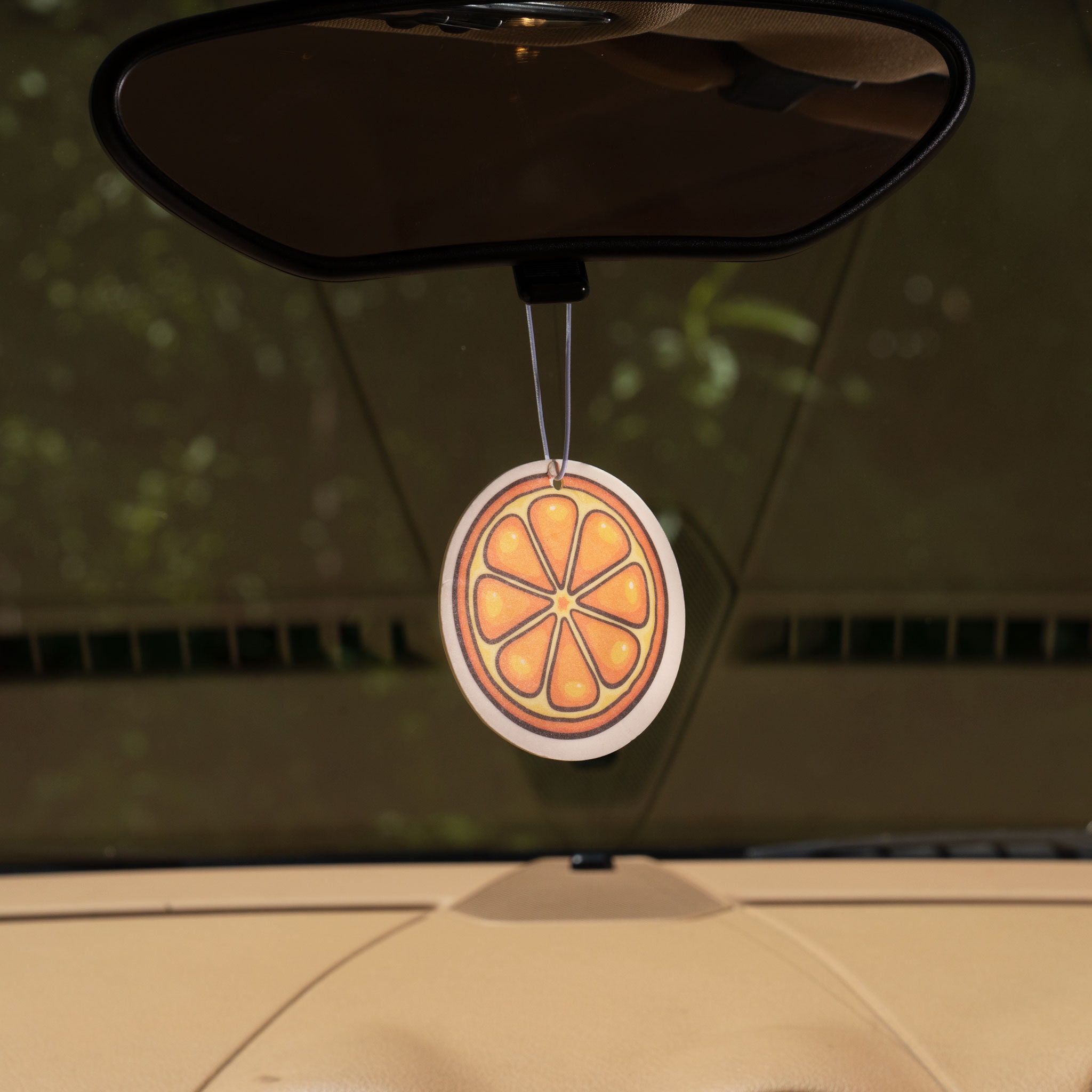 Orange Slice Air Freshener Etsy