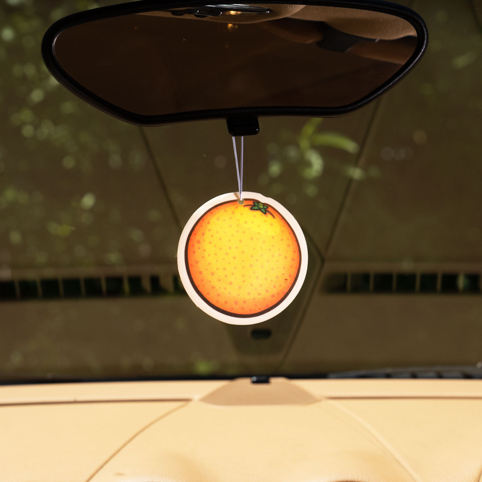 Orange Slice Air Freshener Etsy