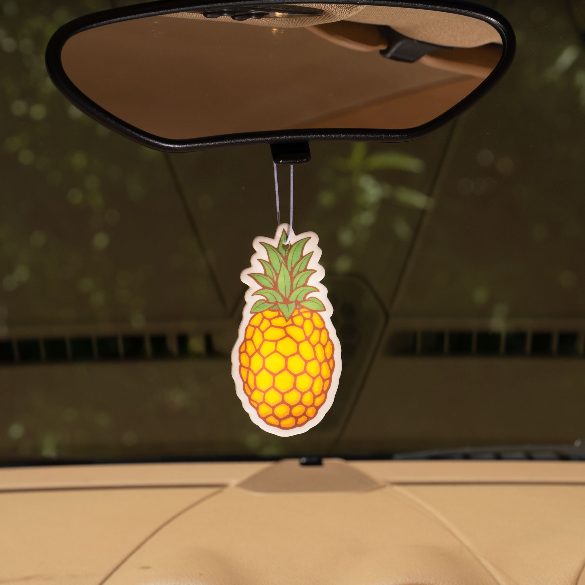Fresh Pineapple Air Freshener Etsy