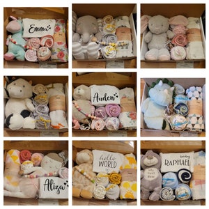 Qute Unisex / Gender Neutral / Boy / Girl Baby Gift Box , 2 Baby ...