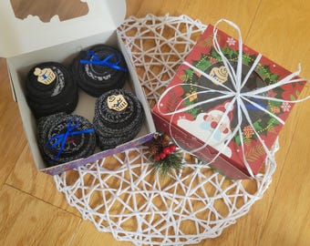 Qute men socks cupcakes, gift for men,  get well gift, Christmas gift, present, gift for him, Holiday gift, sock cupcake, man gift box