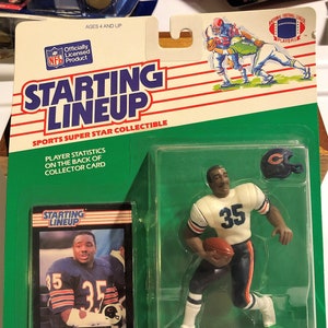 1989 Kenner Starting Lineup Chicago Bears Neal Anderson NFL Figur.