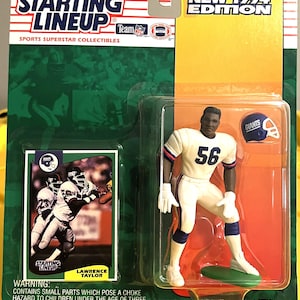 Figura e carta della formazione titolare dei New York Giants della Kenner del 1994.