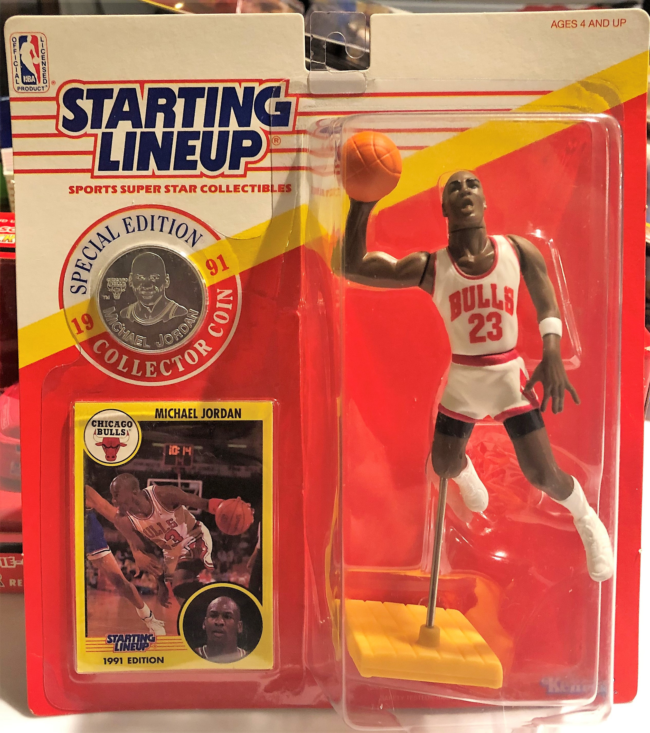  1993 Shaquille O'Neal Orlando Magic Kenner SLU Starting Lineup  NBA Basketball figure - Rookie piece : Sports & Outdoors