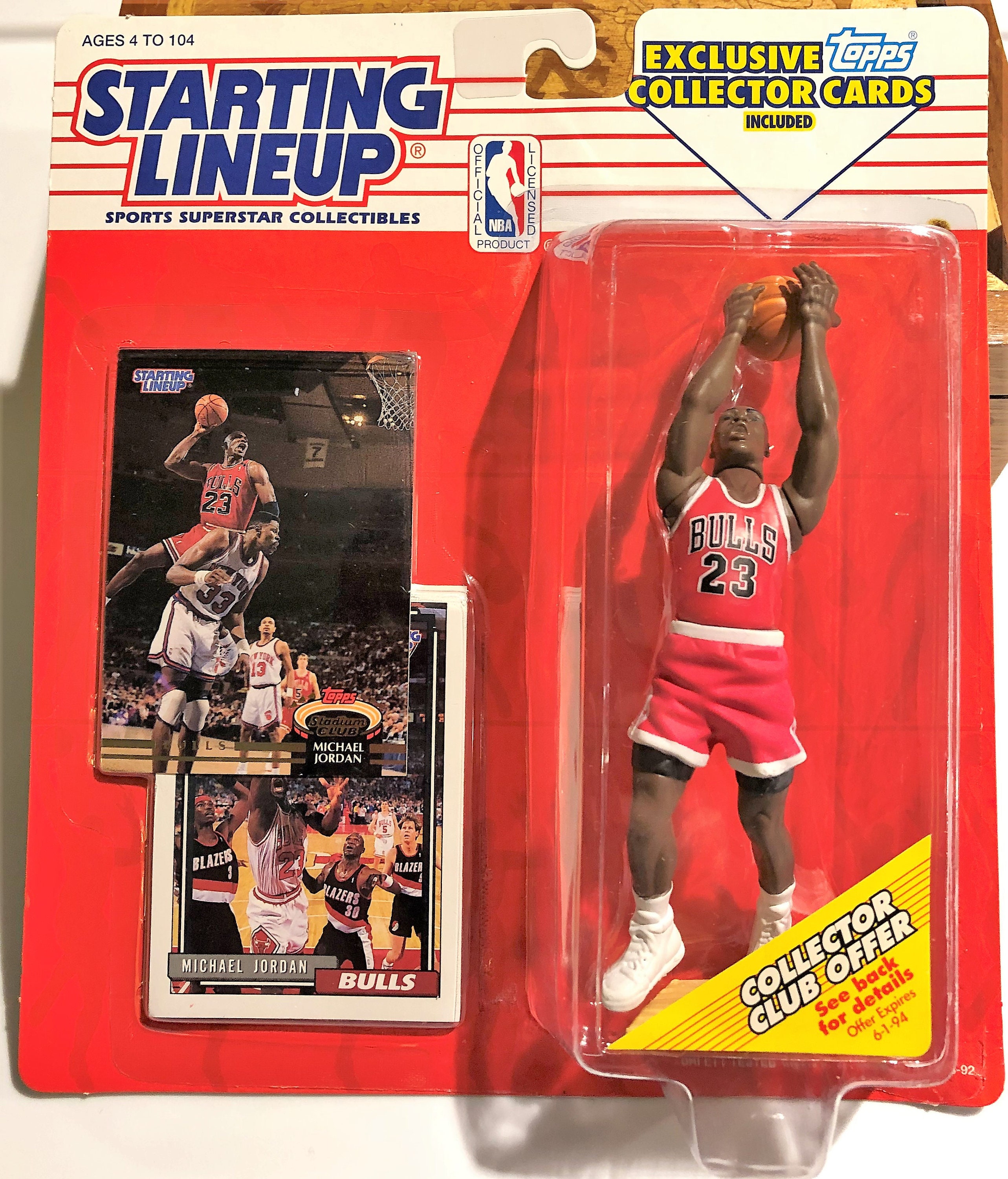  1993 Shaquille O'Neal Orlando Magic Kenner SLU Starting Lineup  NBA Basketball figure - Rookie piece : Sports & Outdoors