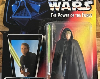 Star Wars Power of the Force Luke Skywalker-actiefiguur uit 1996