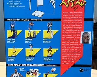 1993 Kenner Shaq Attack Orlando Magic Shaquille O'neal Reverse Jam
