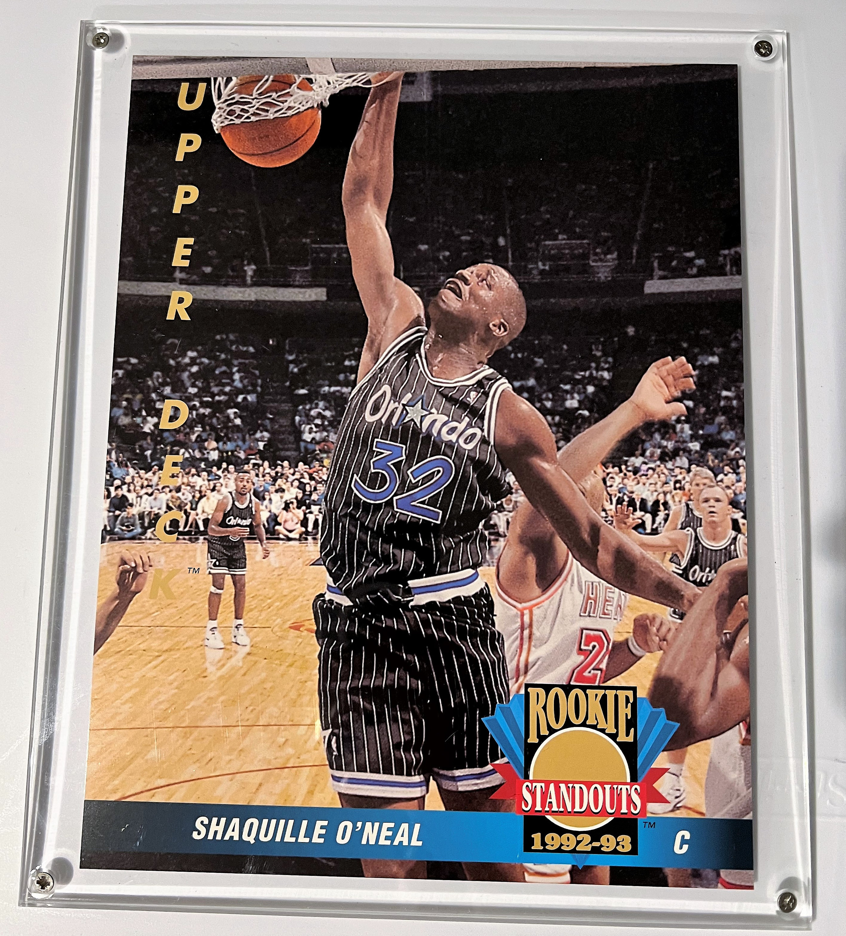 SHAQUILLE O'NEAL ROOKIE CARD 1992/93 Upper Deck TRADE RC Shaq