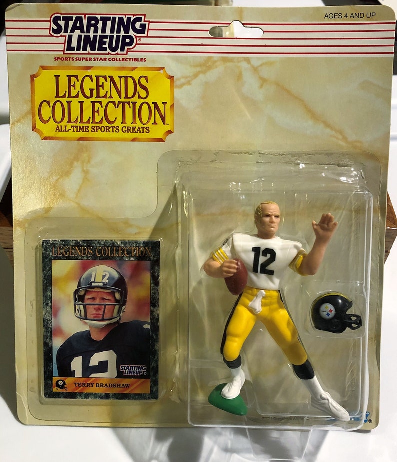 1989 Kenner Starting Lineup Terry Bradshaw Pittsburgh Steelers Legend Collection