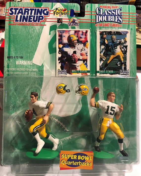 1997 Kenner Starting Lineup Gridiron Greats Brett Favre Green Bay Packers SLU for sale online