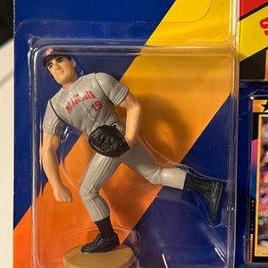 1992 Kenner Startelf mit Poster und Karte Minnesota Zwillinge Scott Erickson MLB Figur und Karte