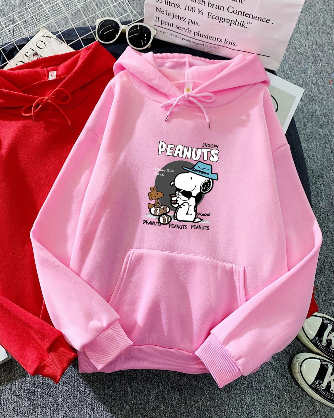 Snoopy Hoodie Fall Snoopy Hoodie Snoopy Pumpkin Etsy