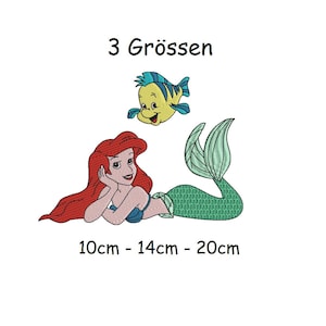 Embroidery file Arielle and Fabius