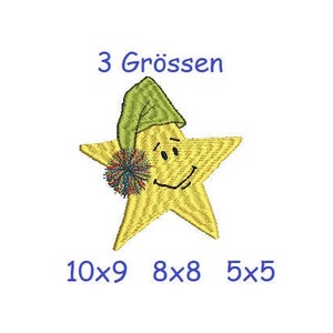 Embroidery file '' Good night star ''