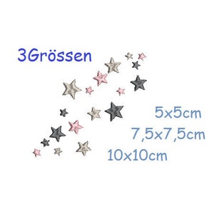 Embroidery file ''Star Shower''
