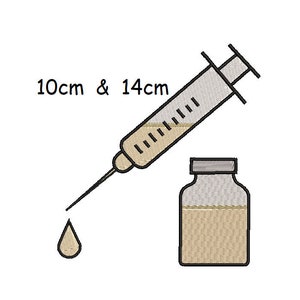 Embroidery file &#39;&#39; Vaccination1&#39;&#39;